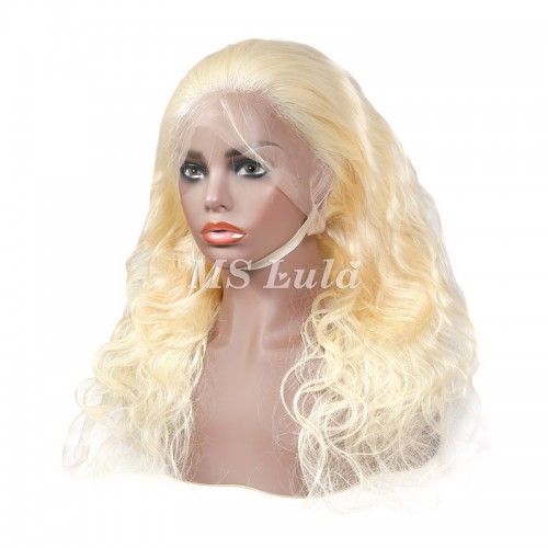 #613 Blonde Color Body Wave 360 Lace Frontal Wig | Human Hair Wig | Lace Front